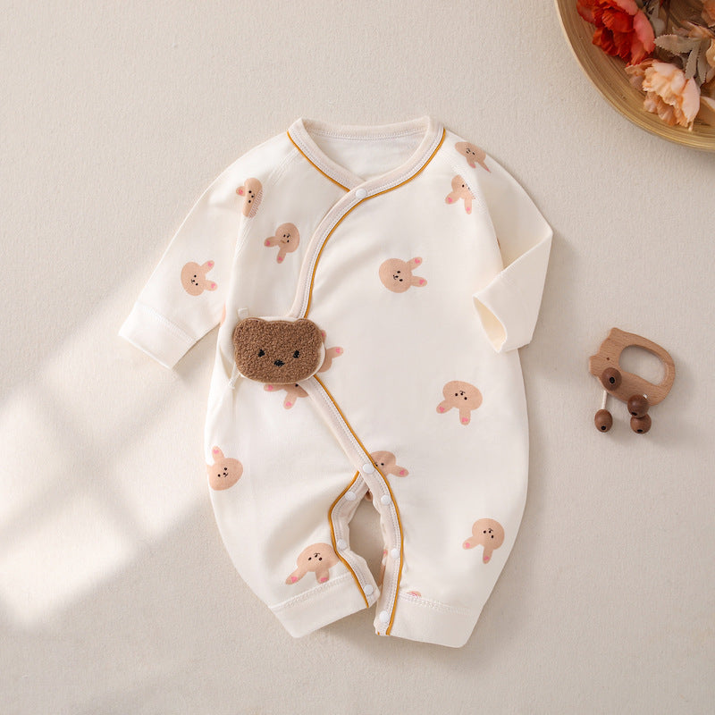 Baby Cartoon Pattern Romper