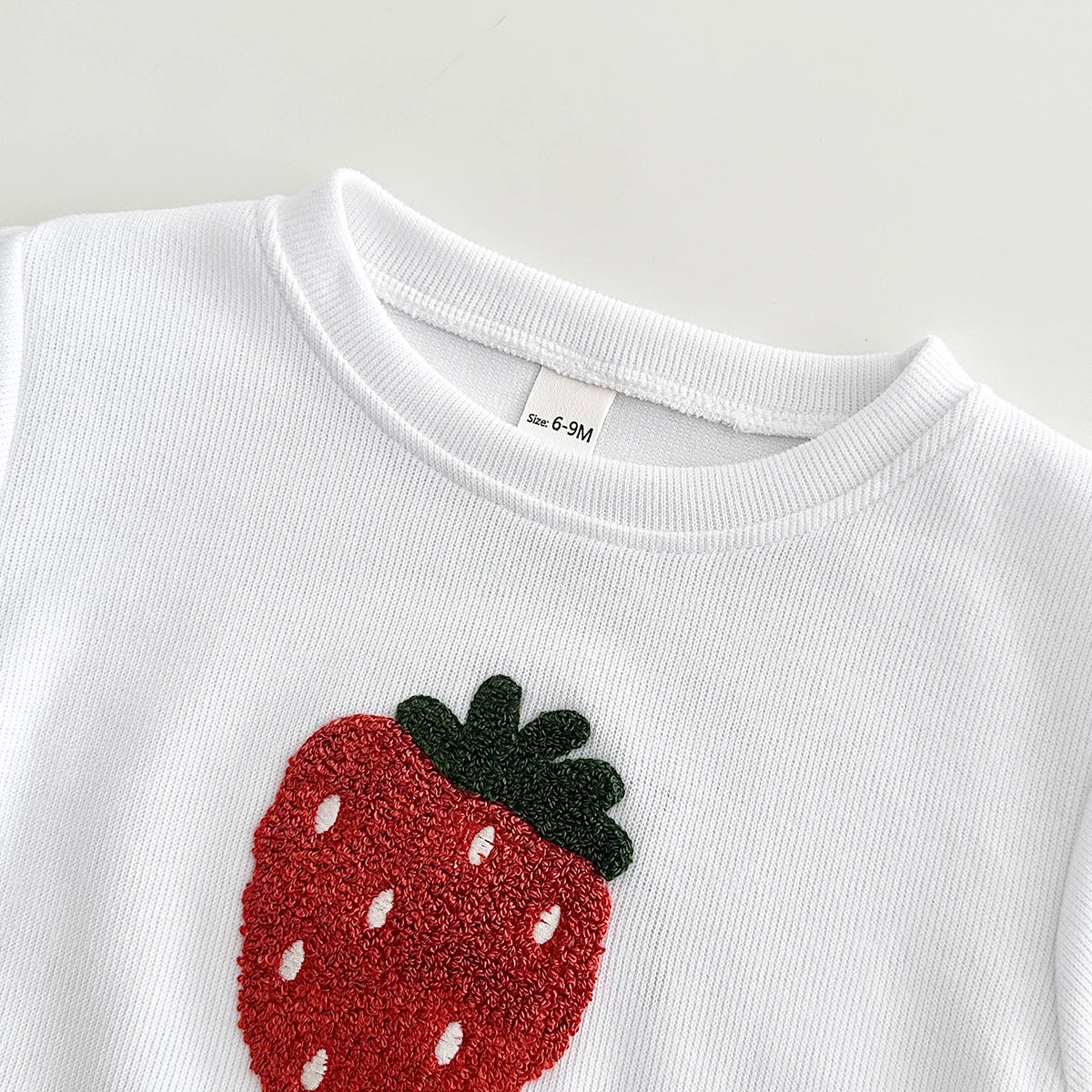 Embroidered Fruit Two-piece Set