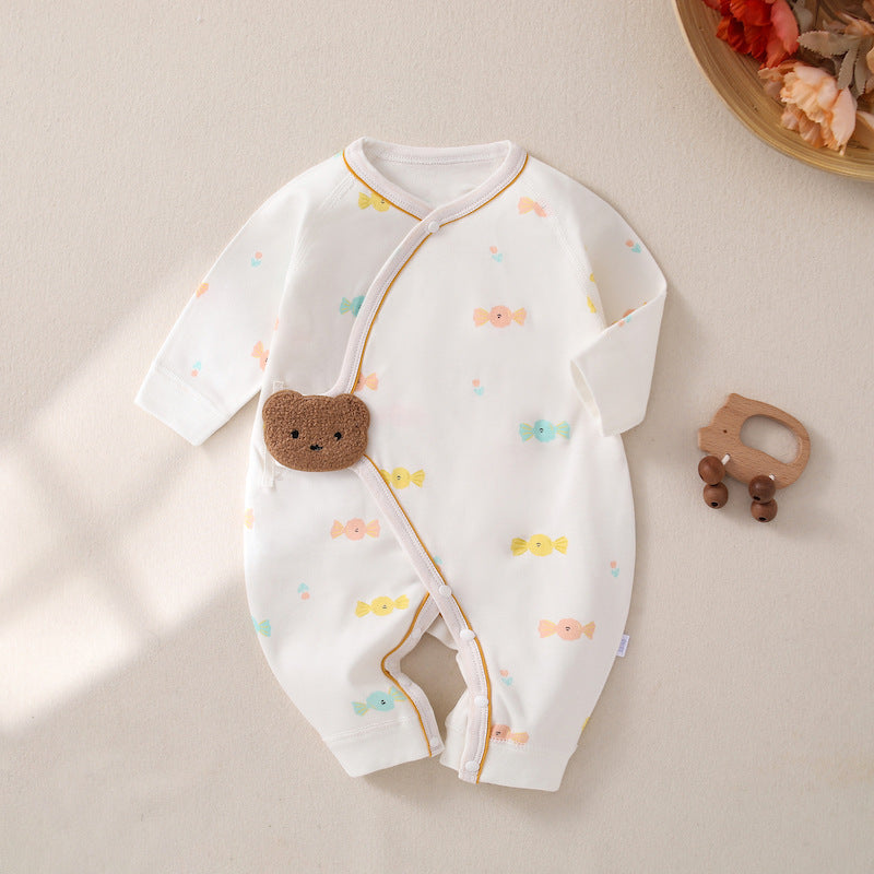 Baby Cartoon Pattern Romper