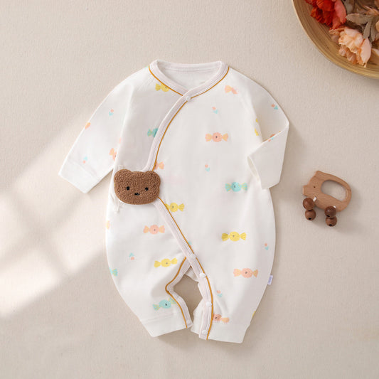 Baby Cartoon Pattern Romper