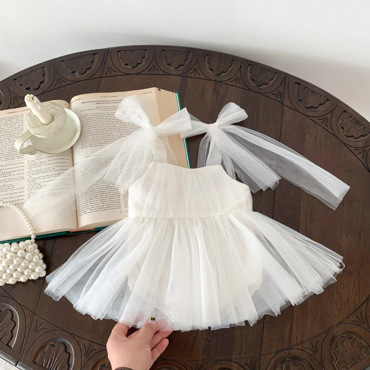 SORA Princess Tulle Romper Dress