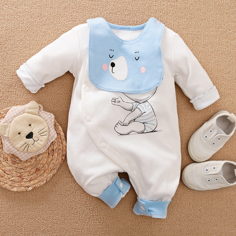 Animals Cartoon Baby Jumpsuit