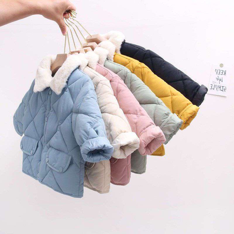 Children's Plush Thick Warm Jacket