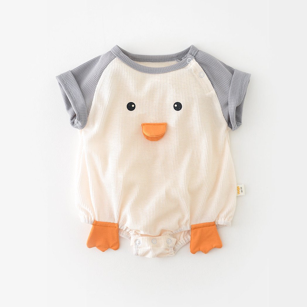 Cartoon Cute Duck Romper