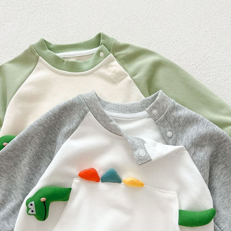 Dinosaur Baby Jumpsuit