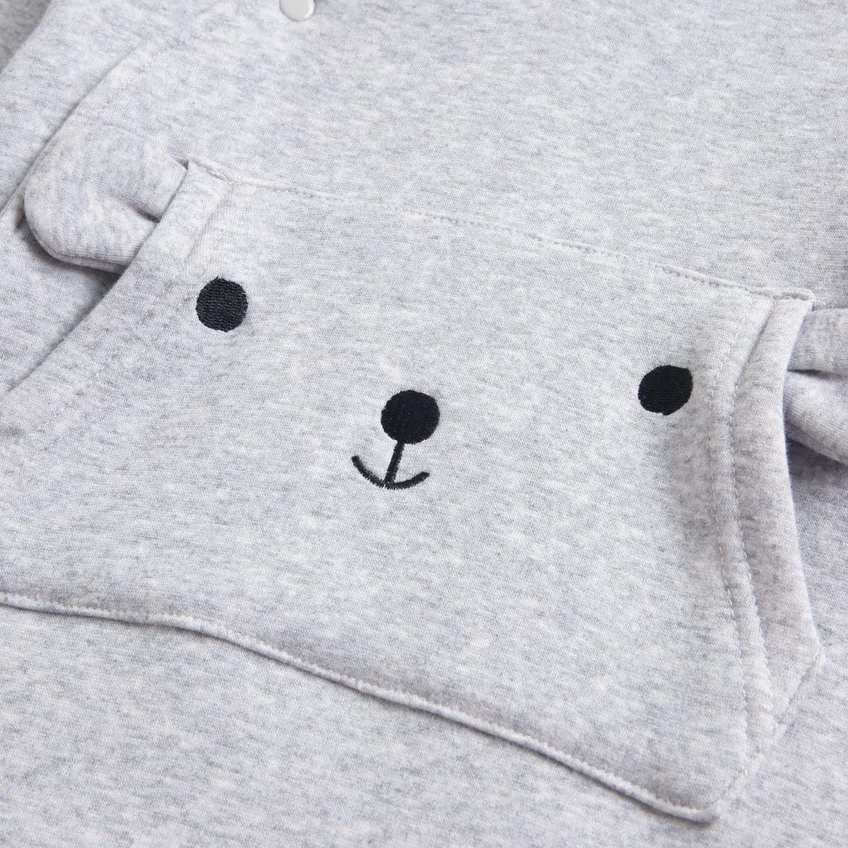 Warm Baby Bear & Rabbit Jumpsuit