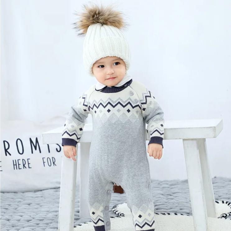 Warm Knitted Jumpsuit