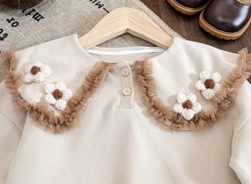 Doll Collar Warm Sweater