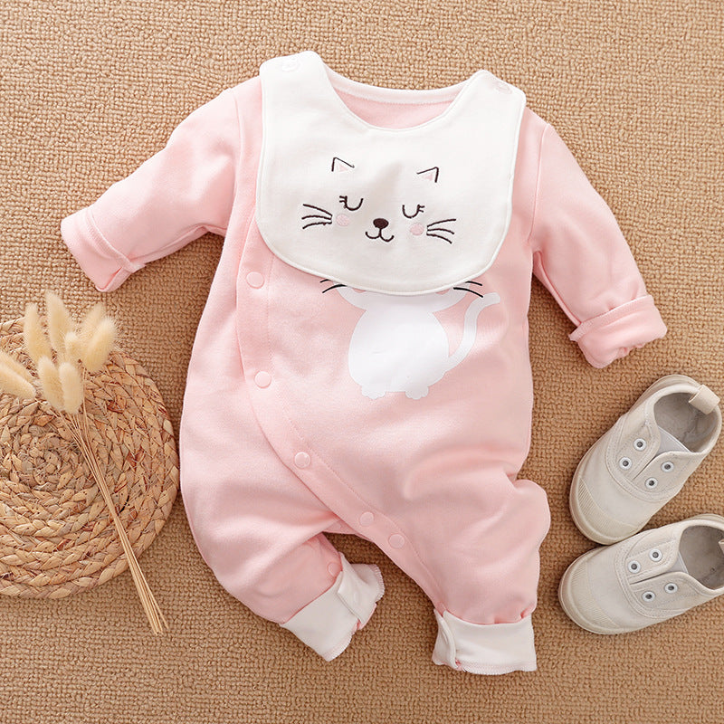 Animals Cartoon Baby Jumpsuit