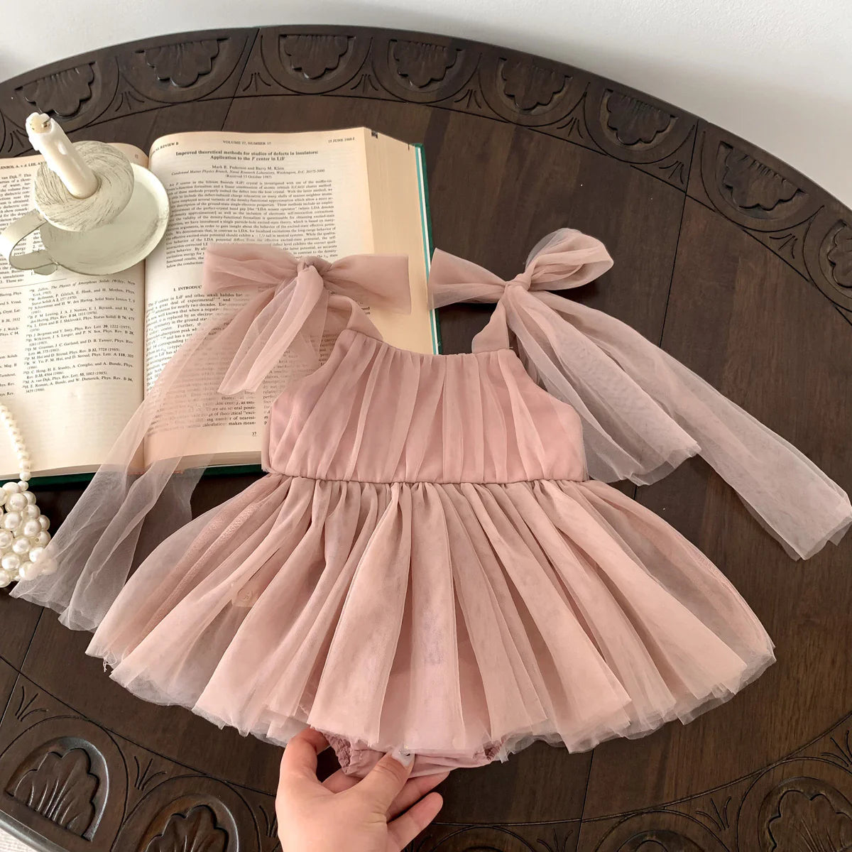 SORA Princess Tulle Romper Dress