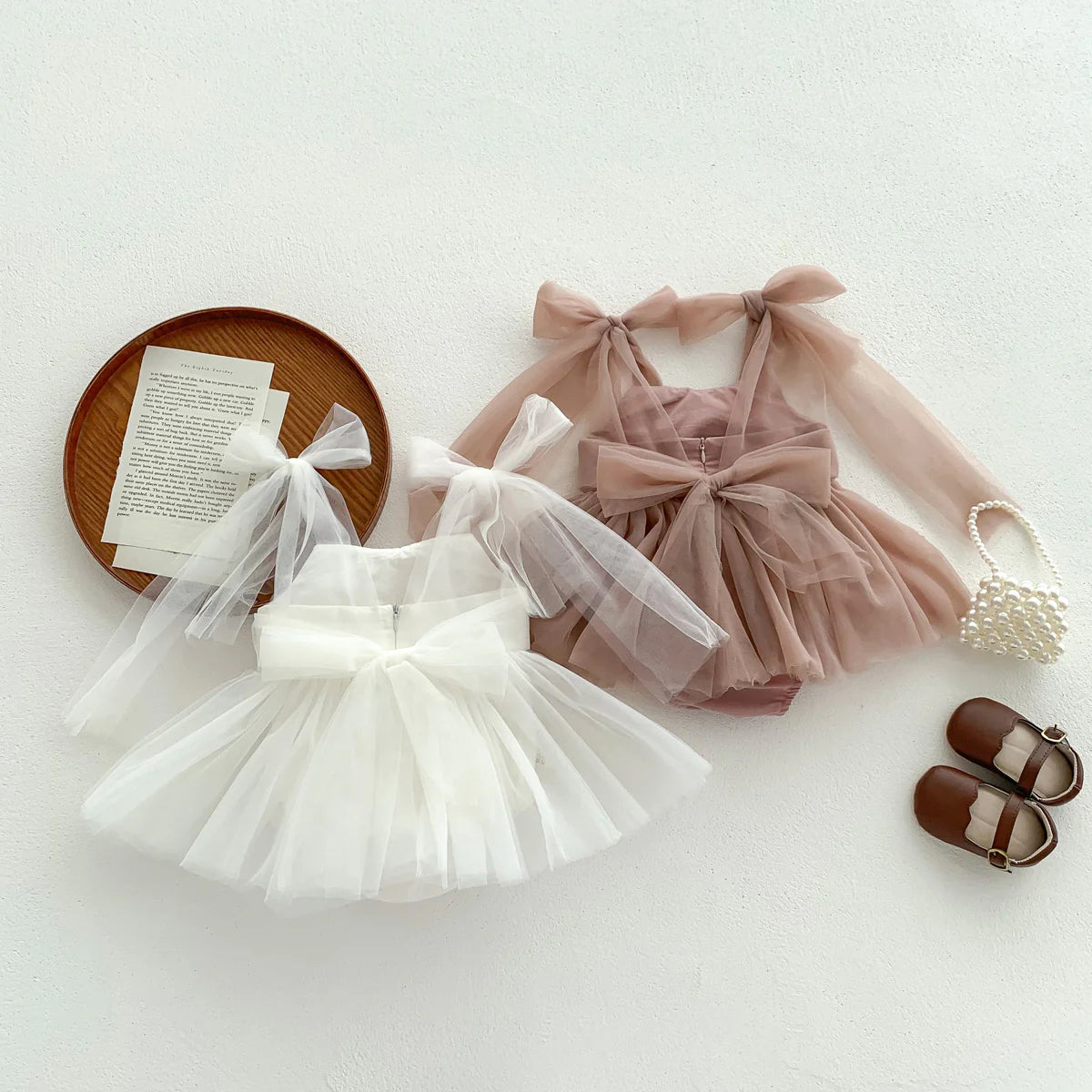 SORA Princess Tulle Romper Dress