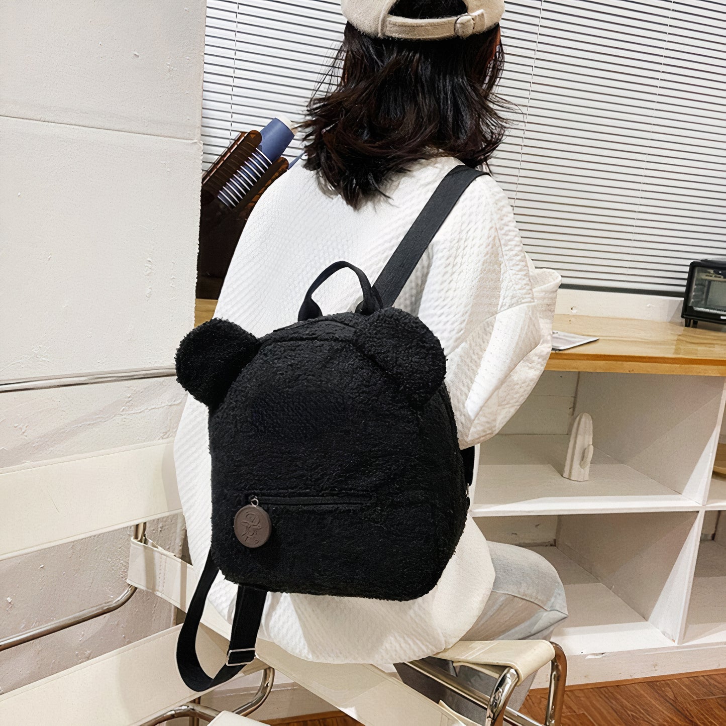 Plush Bear Backpack