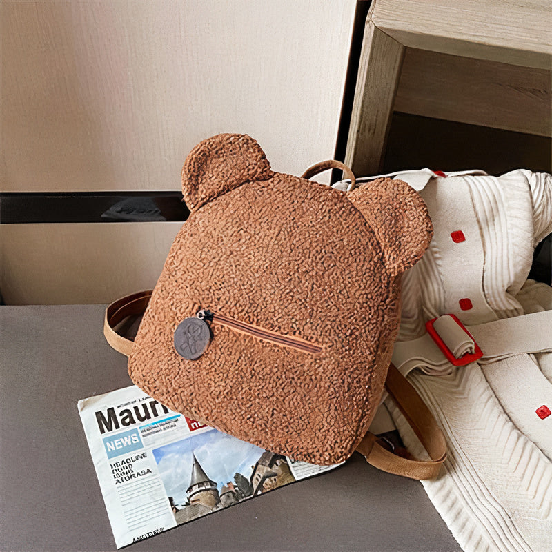 Plush Bear Backpack