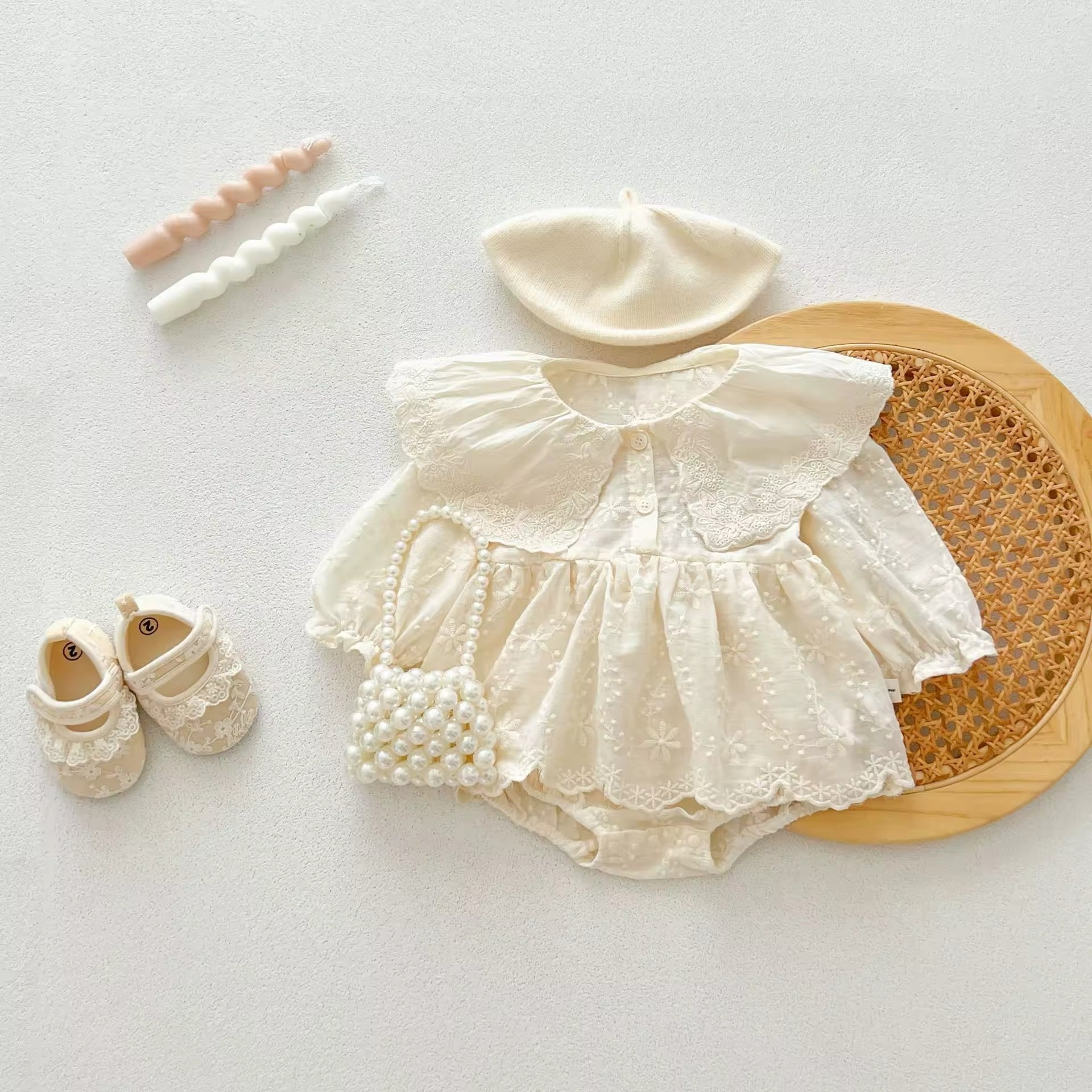 Princess Lace Romper