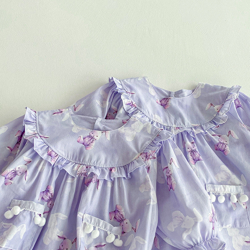 Lavender Dream Matching Romper and Dress