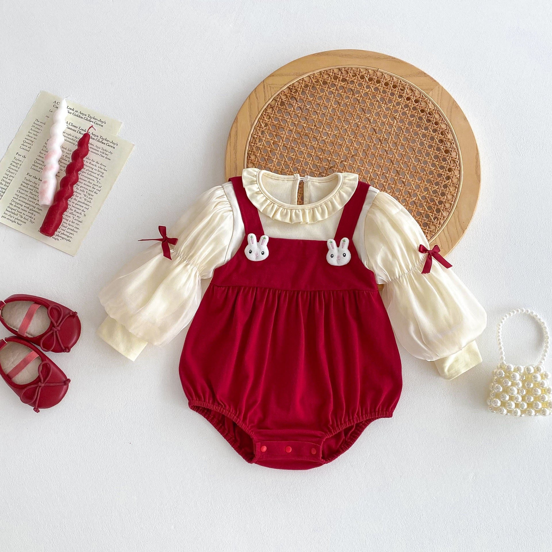 Rouge Rabbit Romper 🐰