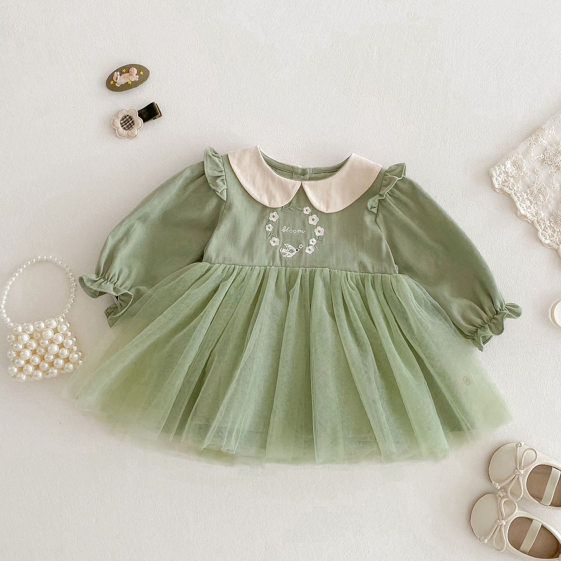 Tulle Blossom Dress