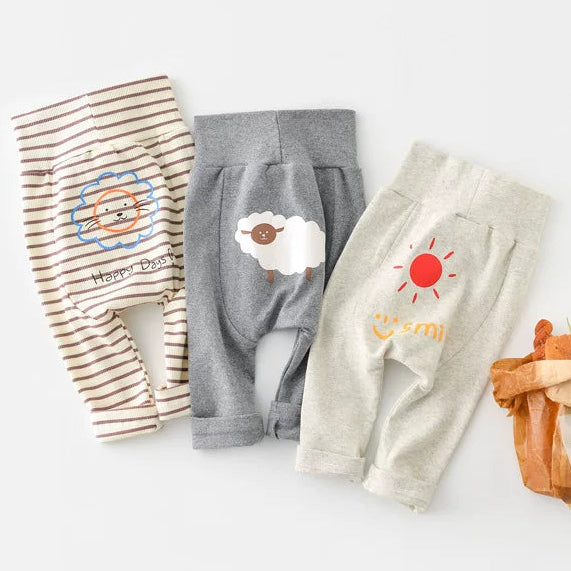 Sunny Bottoms High-Waist Pants – Baby Cotton Leggings