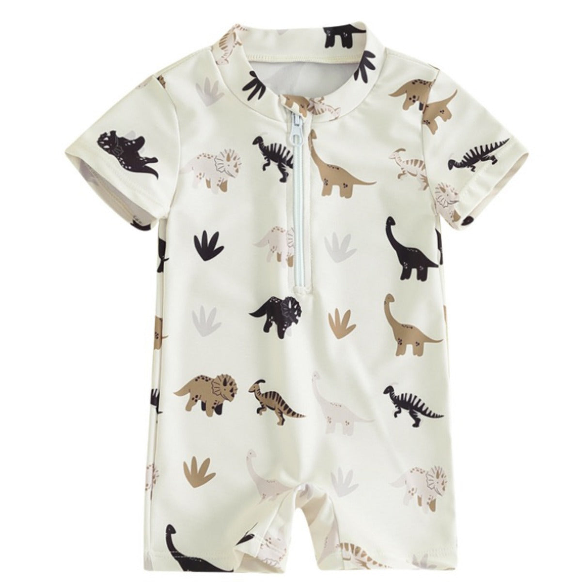 Children's Coconut Tree Printed Swimsuit