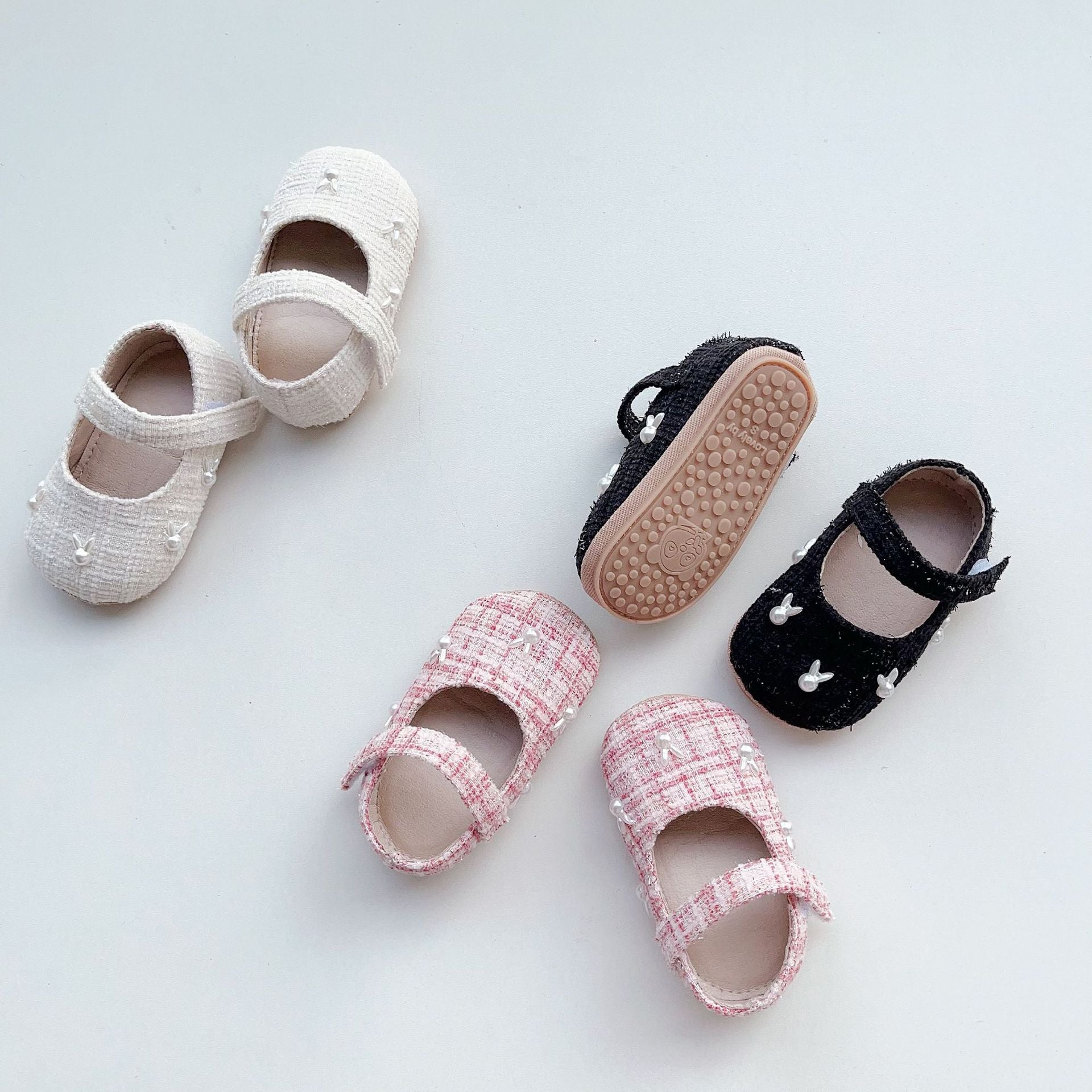 Baby Girl Princess Shoes Children's Soft Bottom Leather Shoes