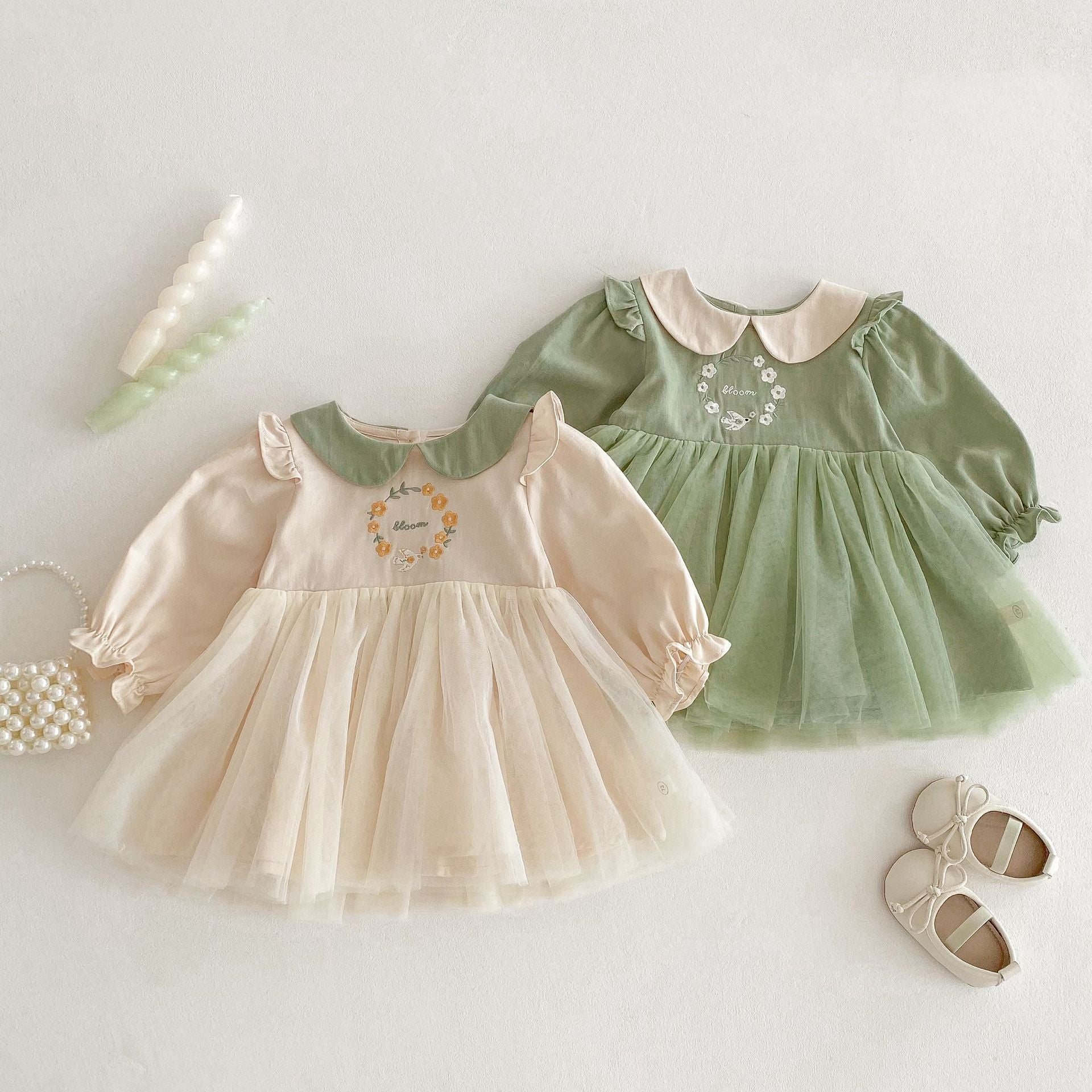 Tulle Blossom Dress