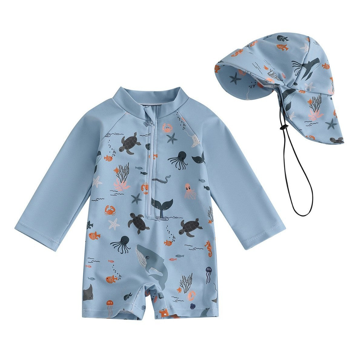 Deep Sea Explorer Swimsuit Set 🌊☀️