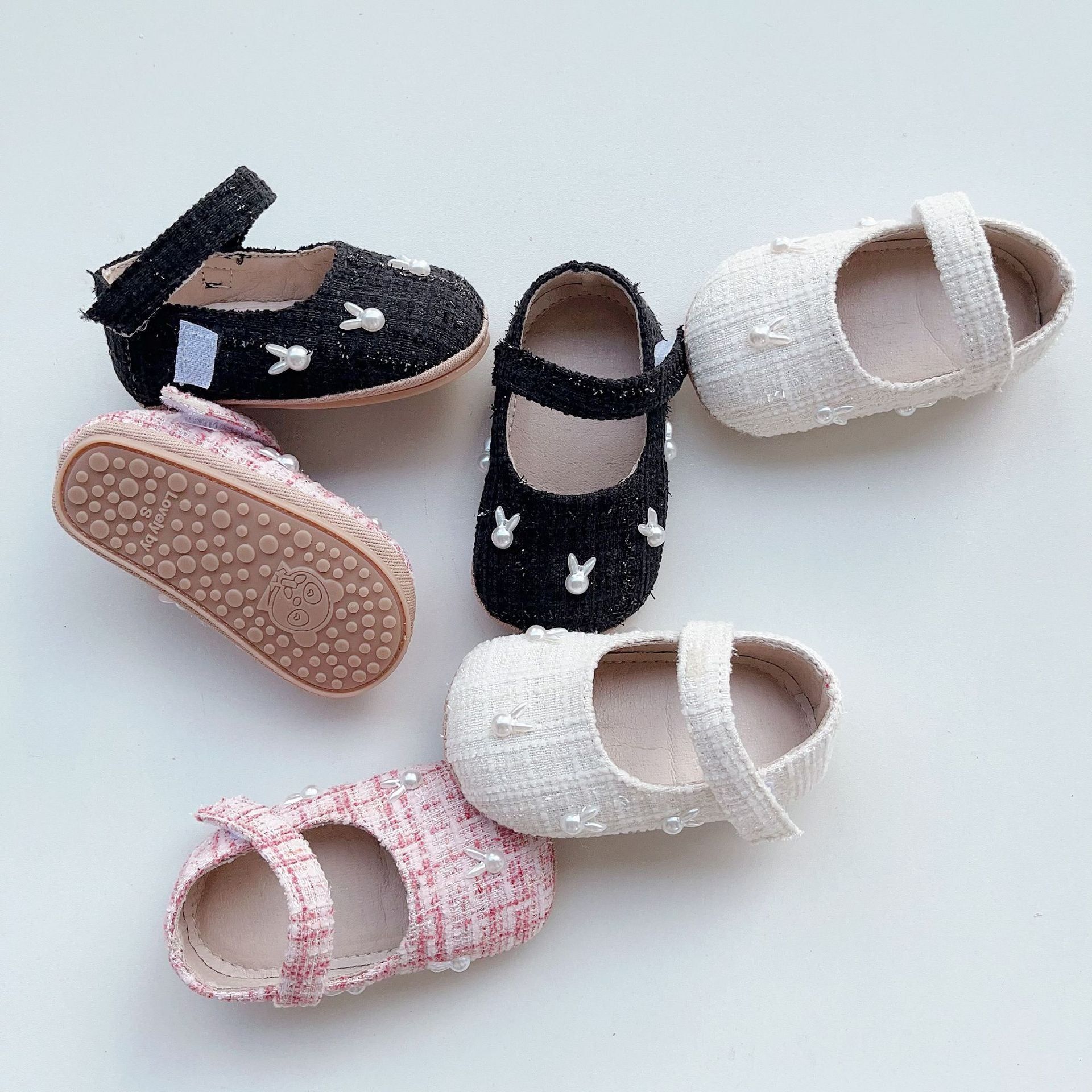 Baby Girl Princess Shoes Children's Soft Bottom Leather Shoes