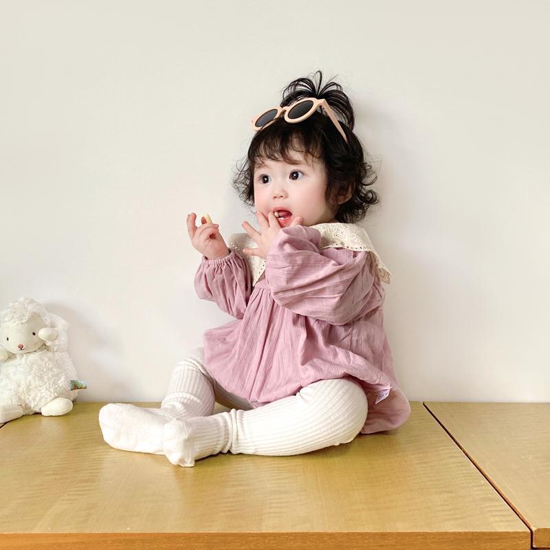 Baby Girl Outerwear Romper Long Sleeve Dress