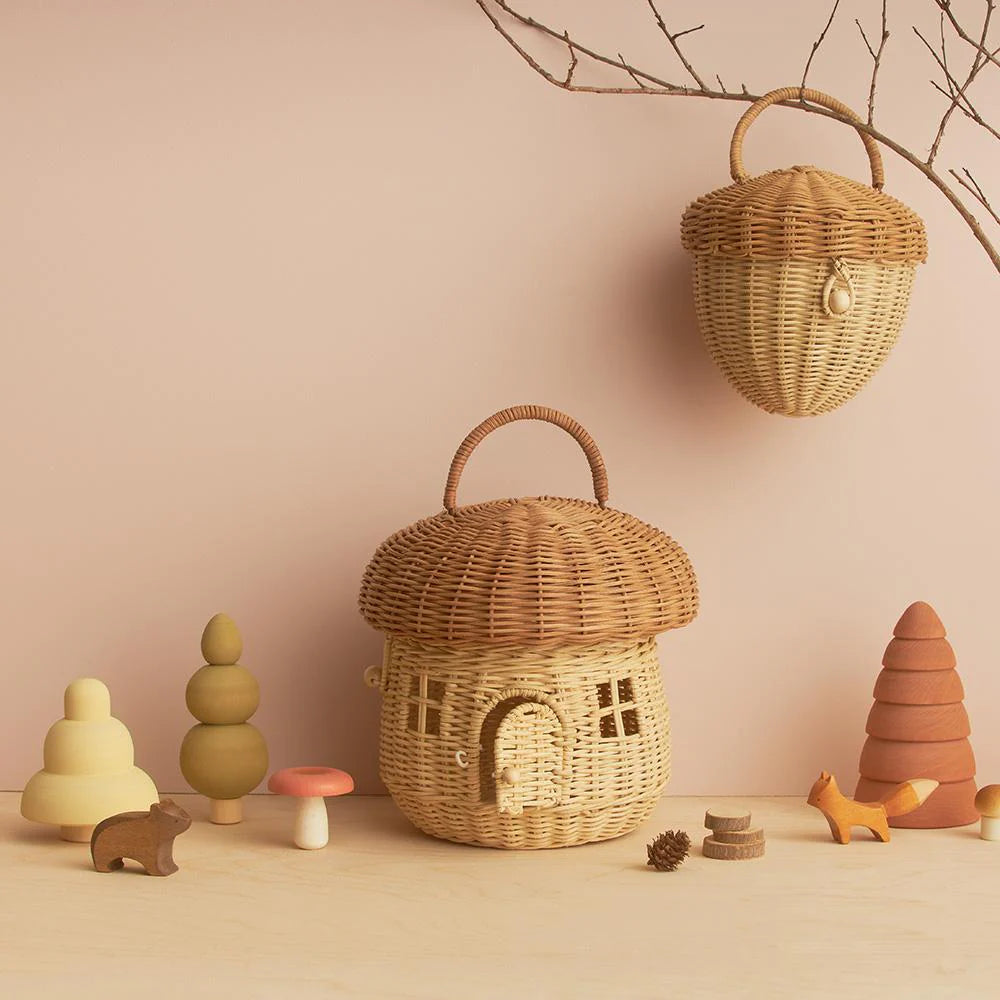 Rattan Mushroom House