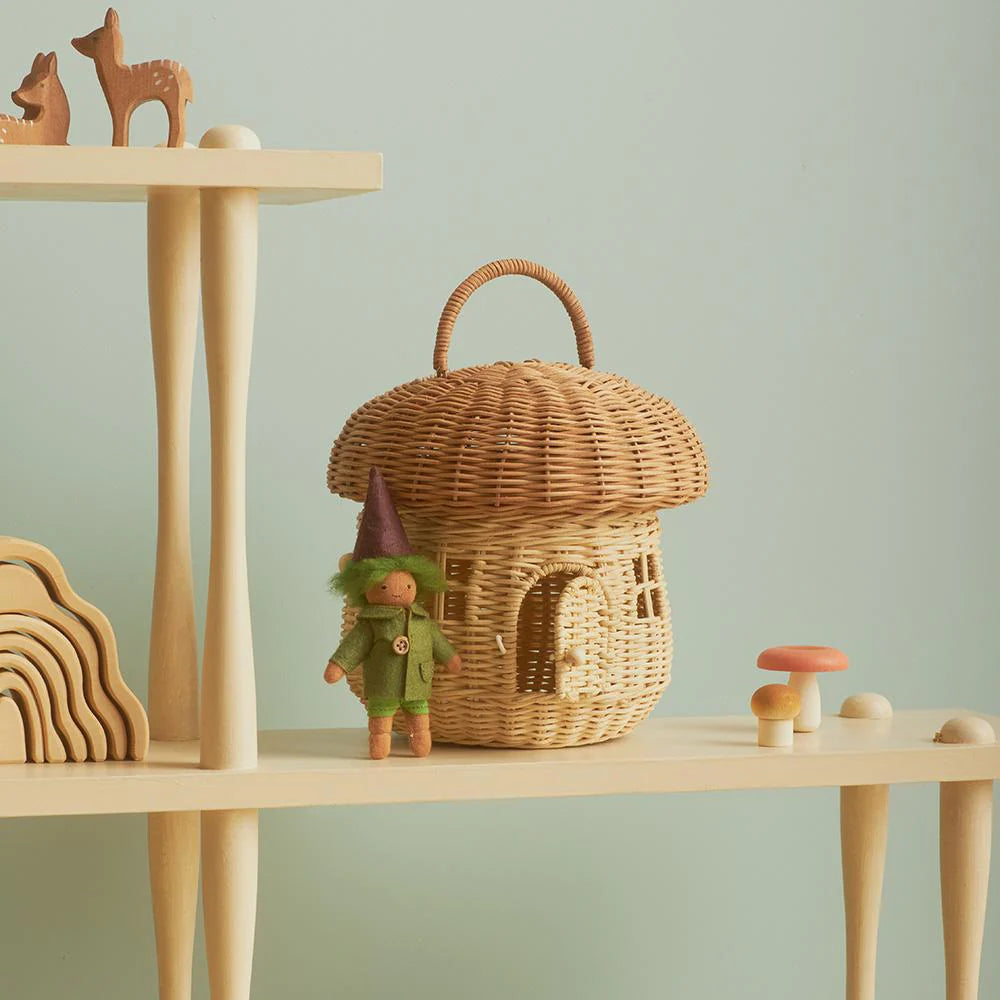 Rattan Mushroom House