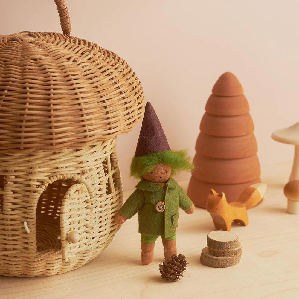 Rattan Mushroom House