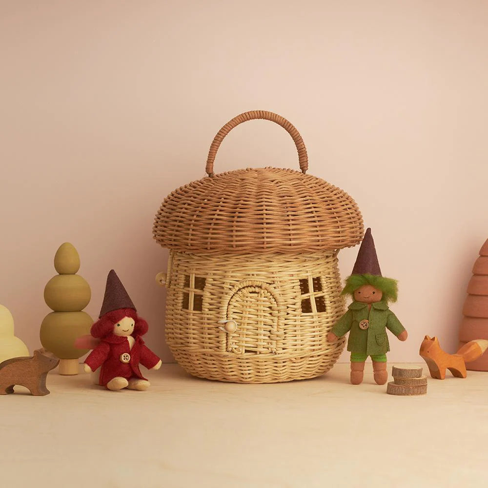 Rattan Mushroom House