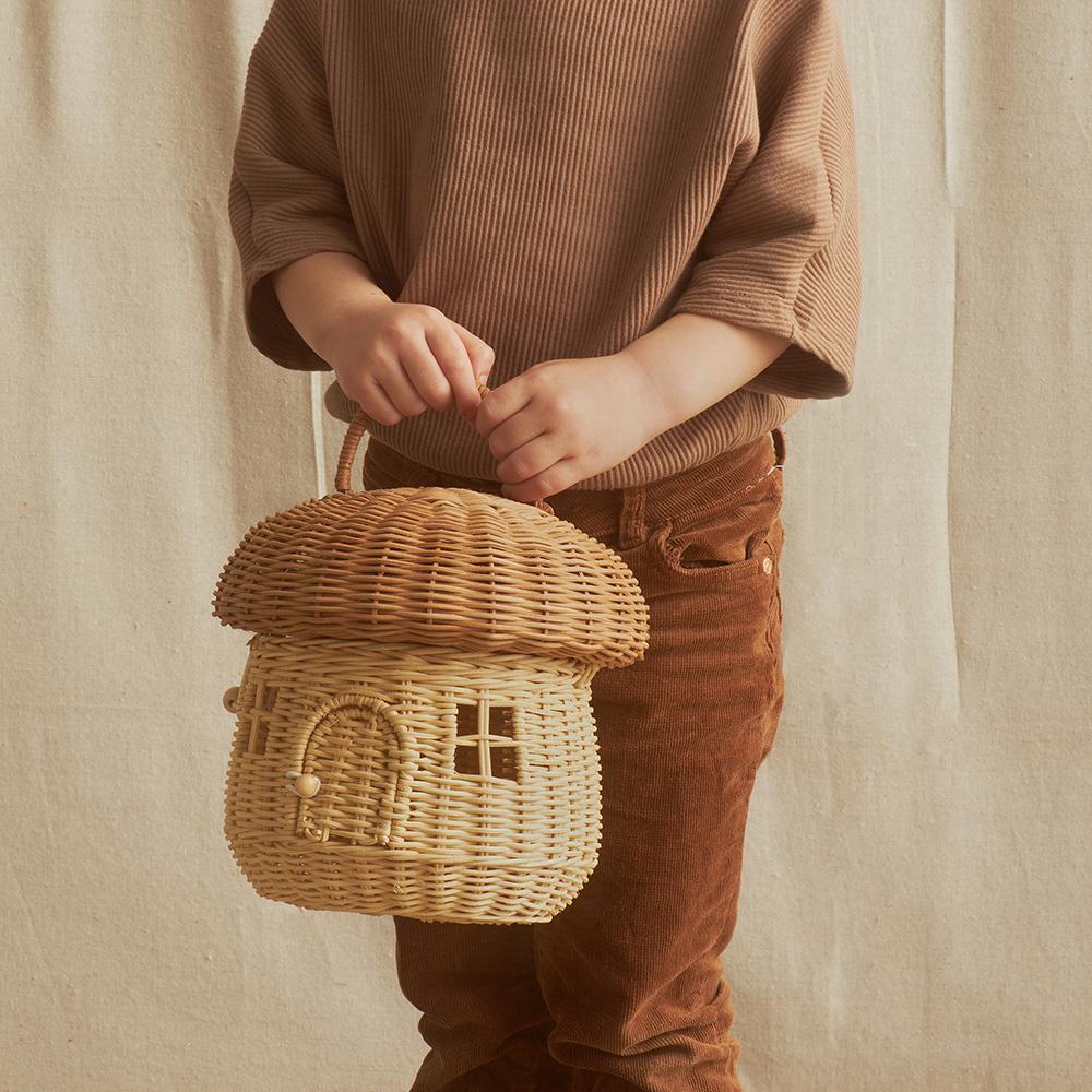 Rattan Mushroom House