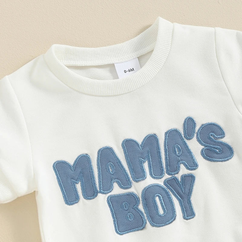 Mama's Boy Tees & Shorts Set