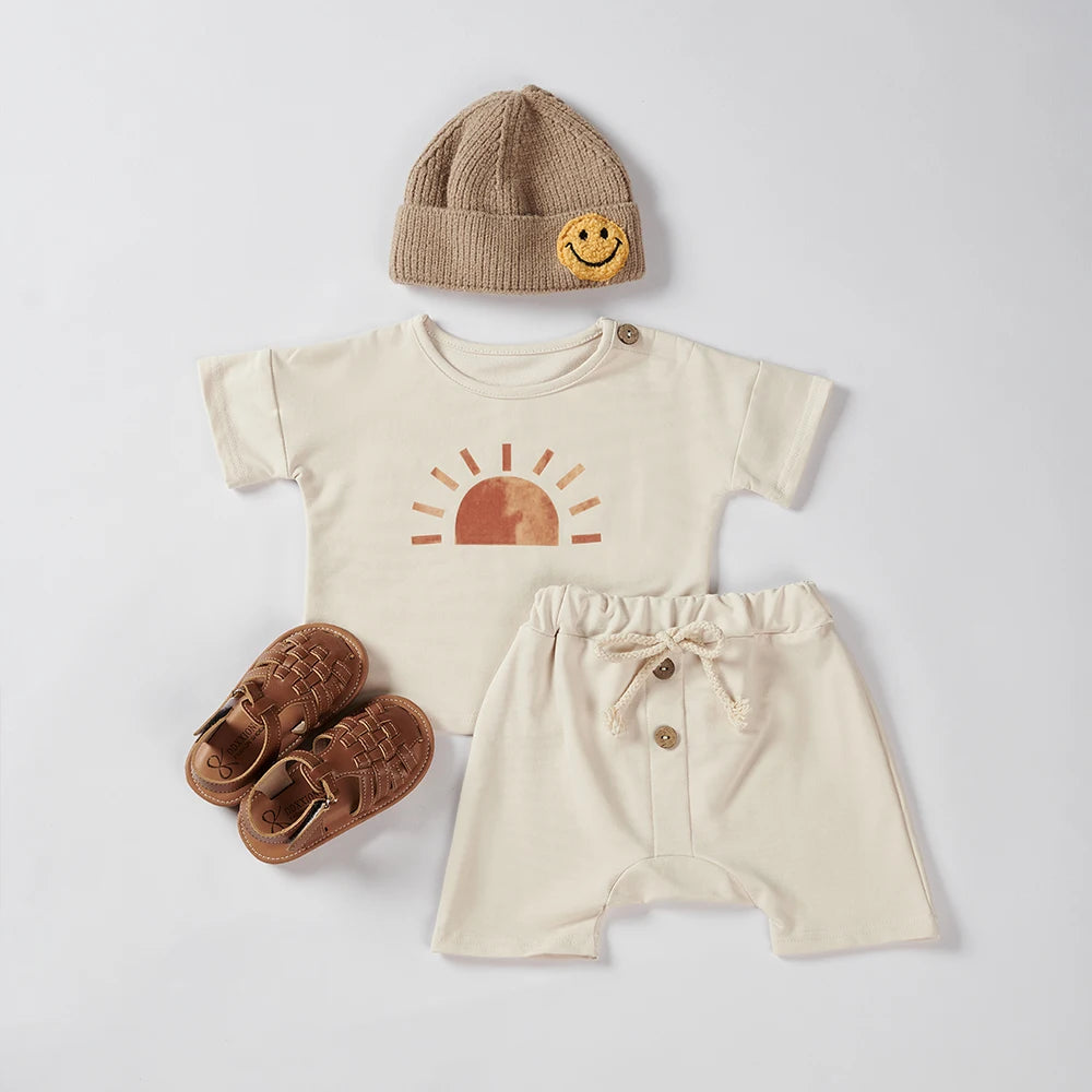 Sunshine Popsicle T-shirt & Shorts Set