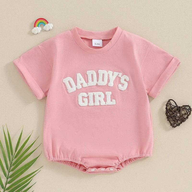 Daddys' Girl Short Sleeve Jumpsuit