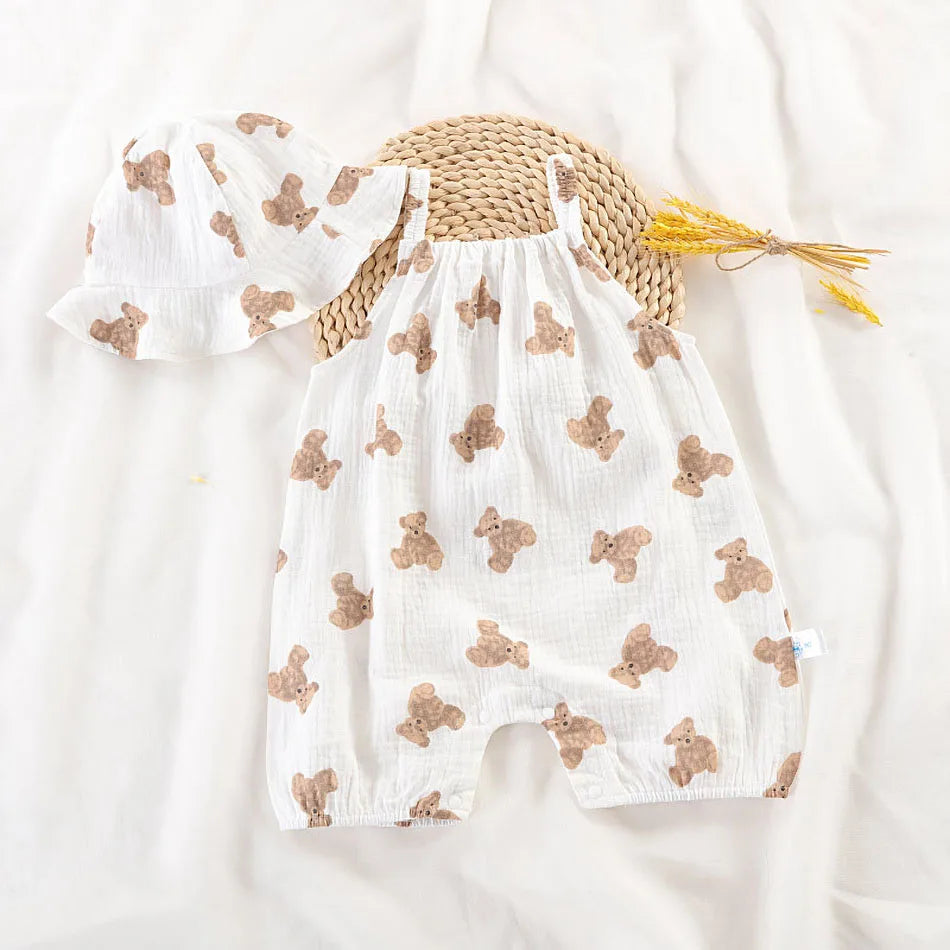 Baby Bear Romper & Hat