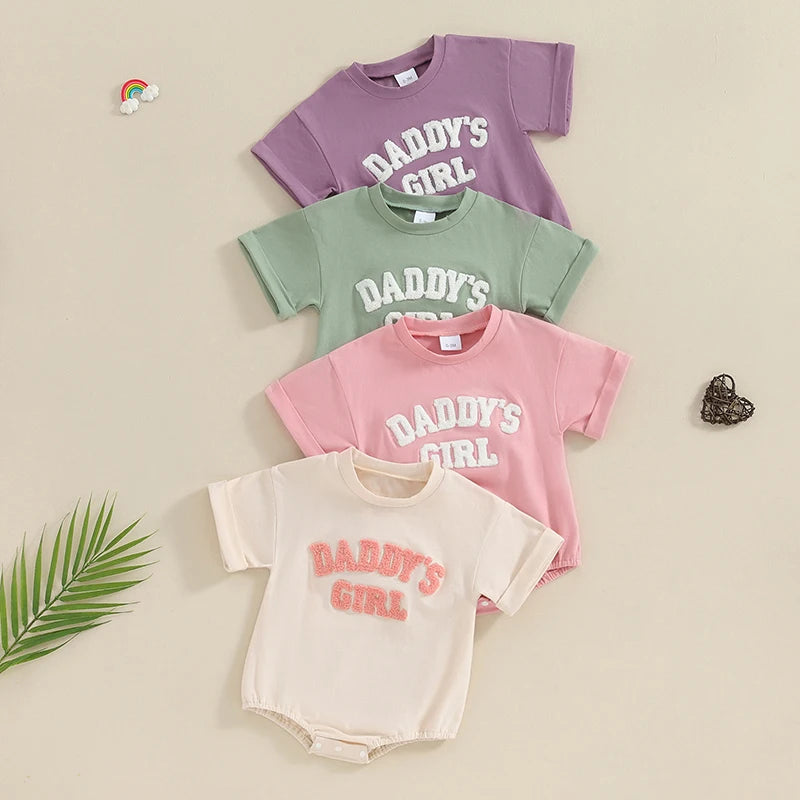 Daddys' Girl Short Sleeve Jumpsuit