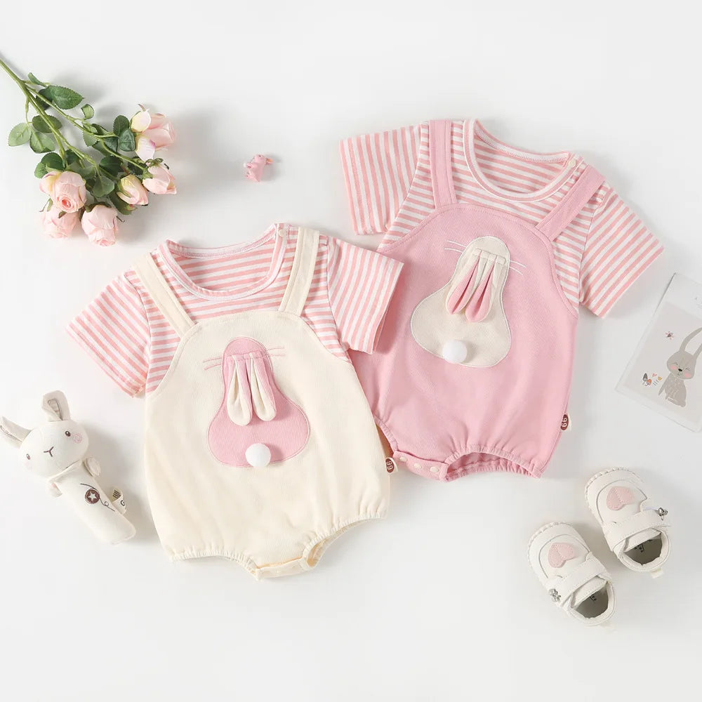 Cute Bunny Short sleeve Bodysuit