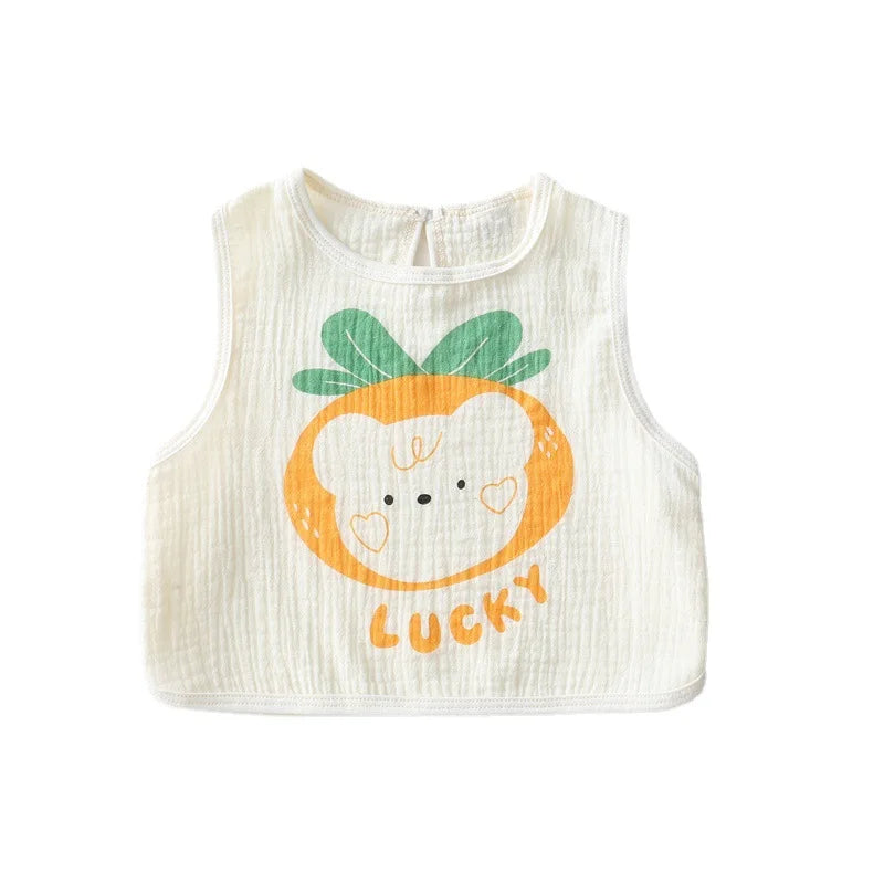 Baby Cartoon Belly Vest