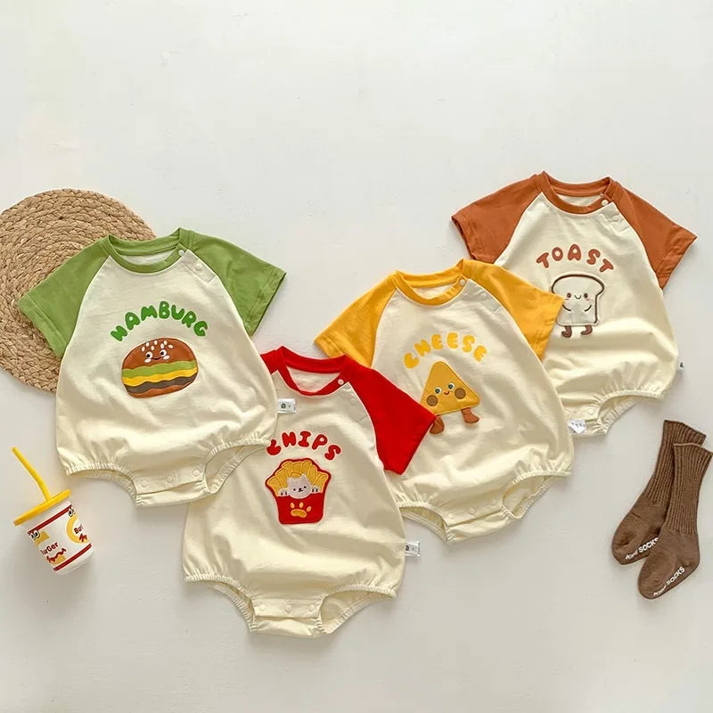 Baby MEAL Short Sleeved Jumpsuit