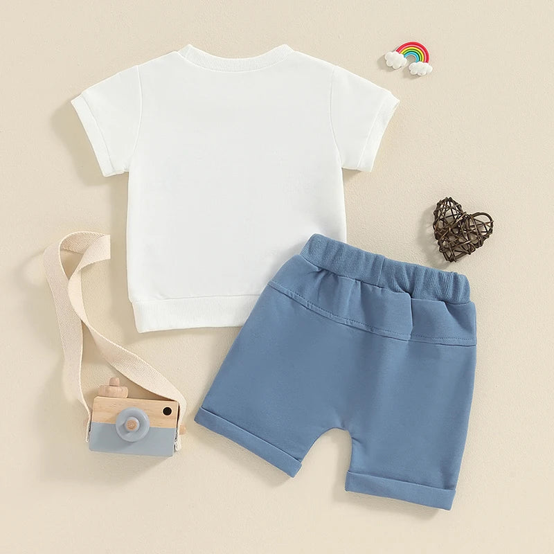 Mama's Boy Tees & Shorts Set