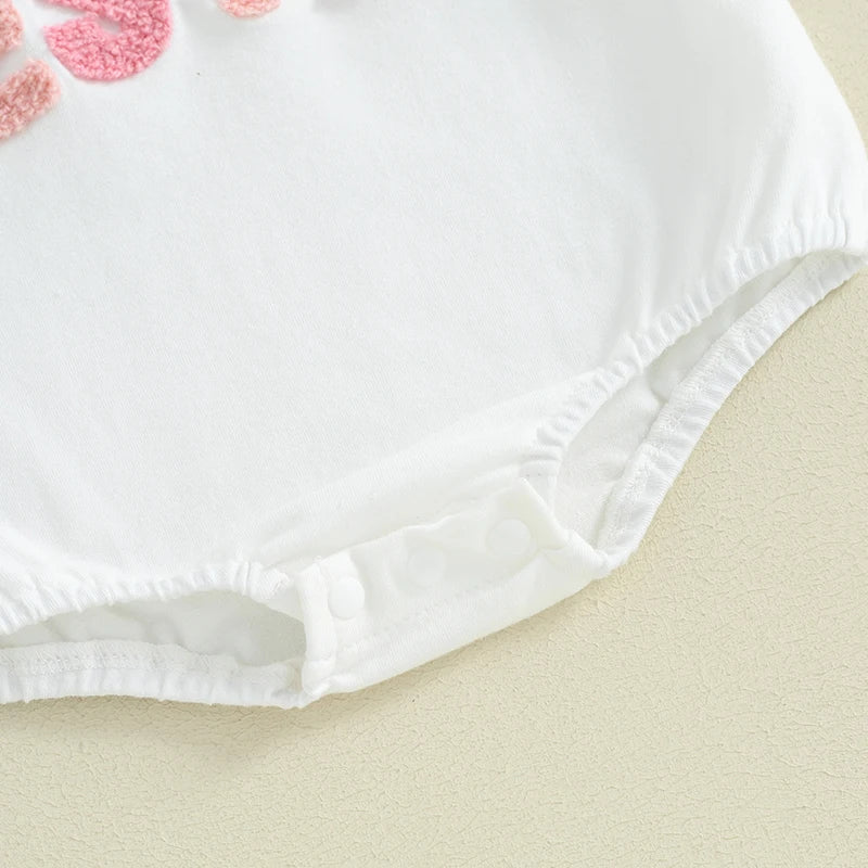 DADDY'S BESTIE Embroidered Bodysuit