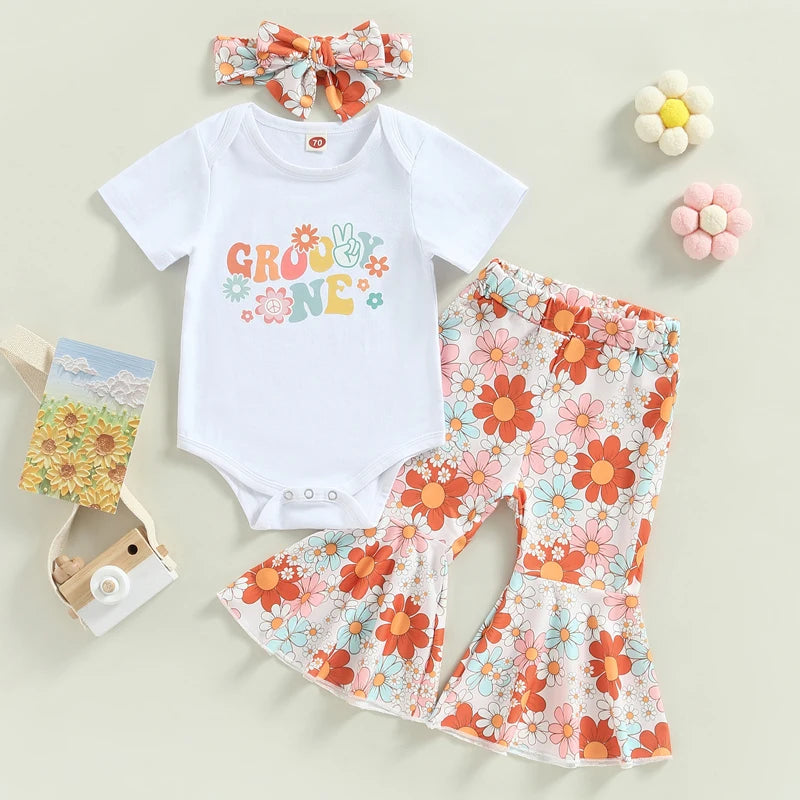 Sweet Blossom 3-Piece Outfit Set