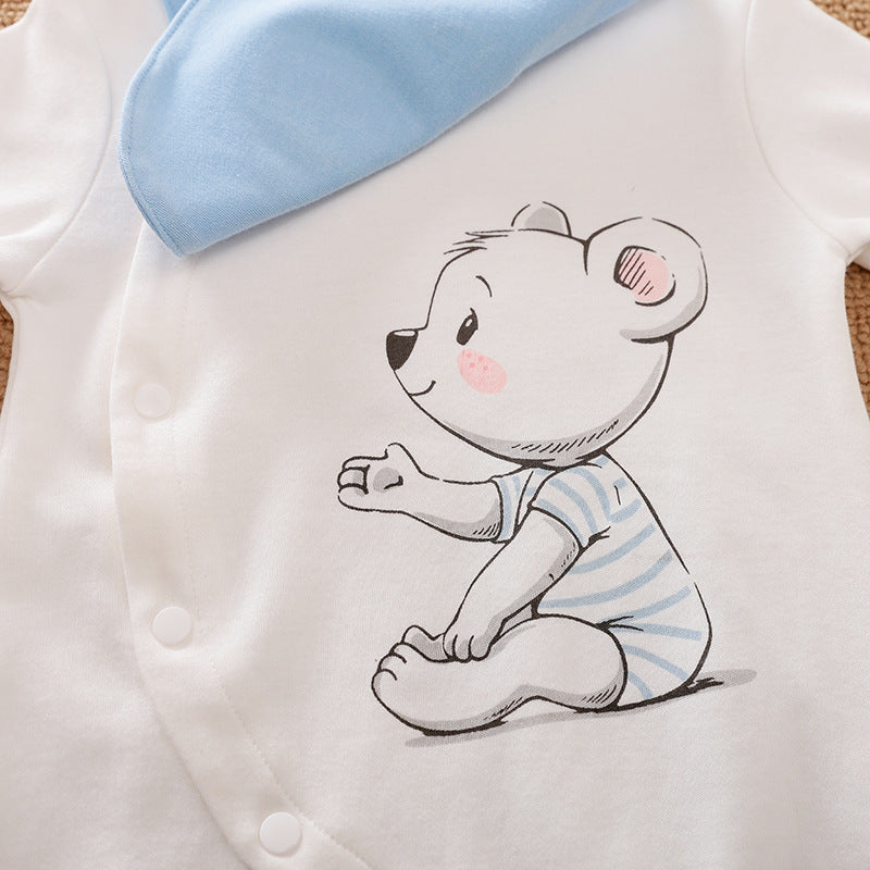 Animals Cartoon Baby Jumpsuit