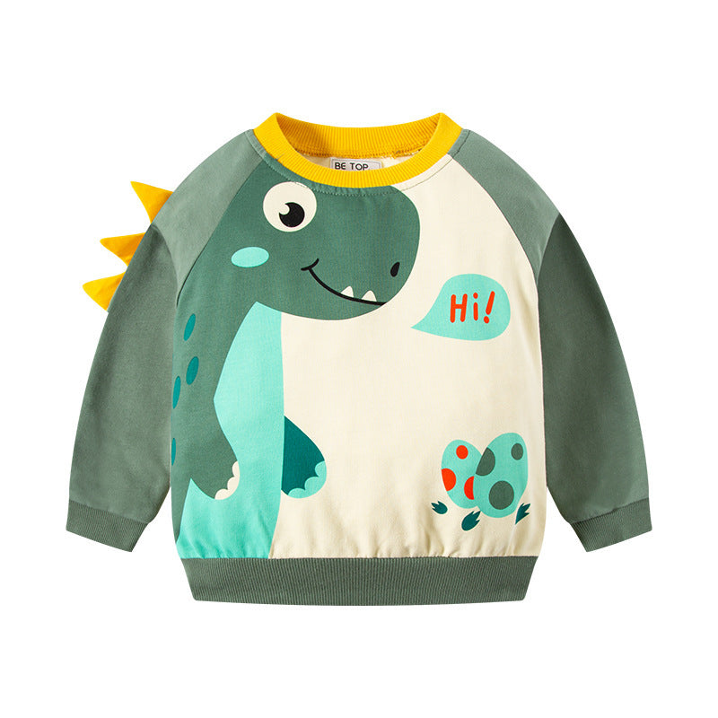 Dino Long Sleeve Sweater