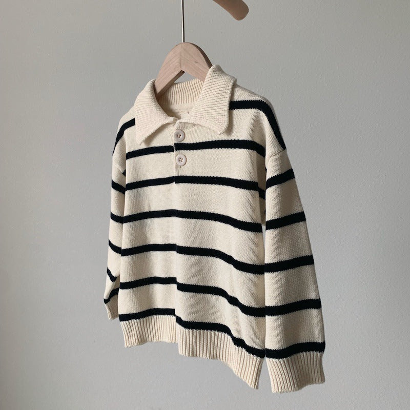 Striped Pullover Sweater