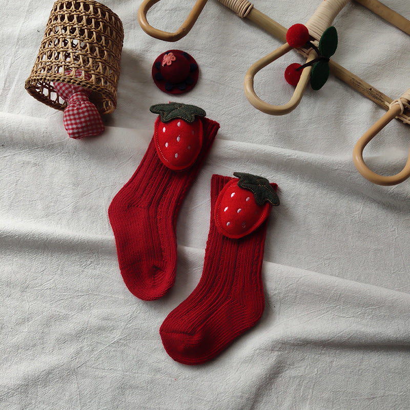 Children's Spanish Christmas Stockings Fall Winter