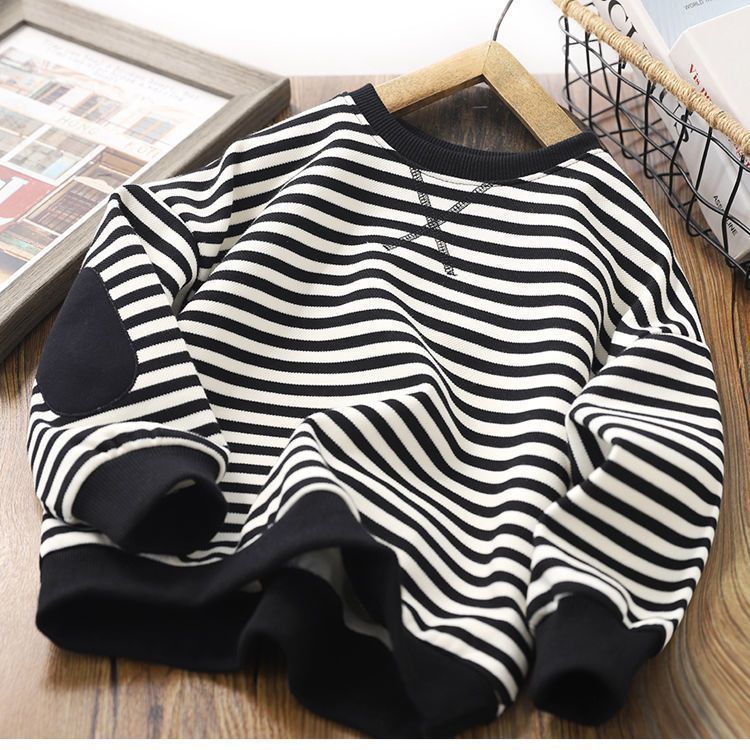 Striped Warm Long Sleeve Sweater