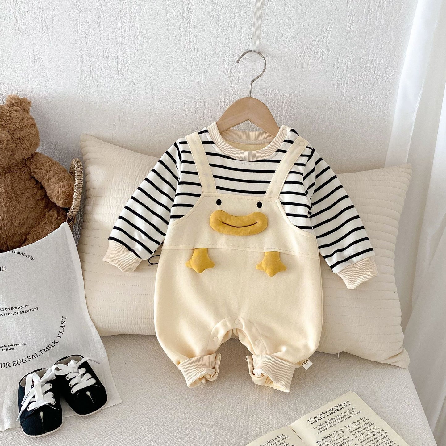 Cute Duck Baby Jumpsuit